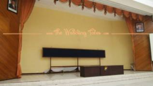 panggung permanen rendah polda gedung pernikahan surabaya